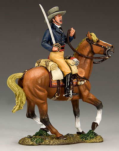 Soldier figurine from the San Jacinto diorama