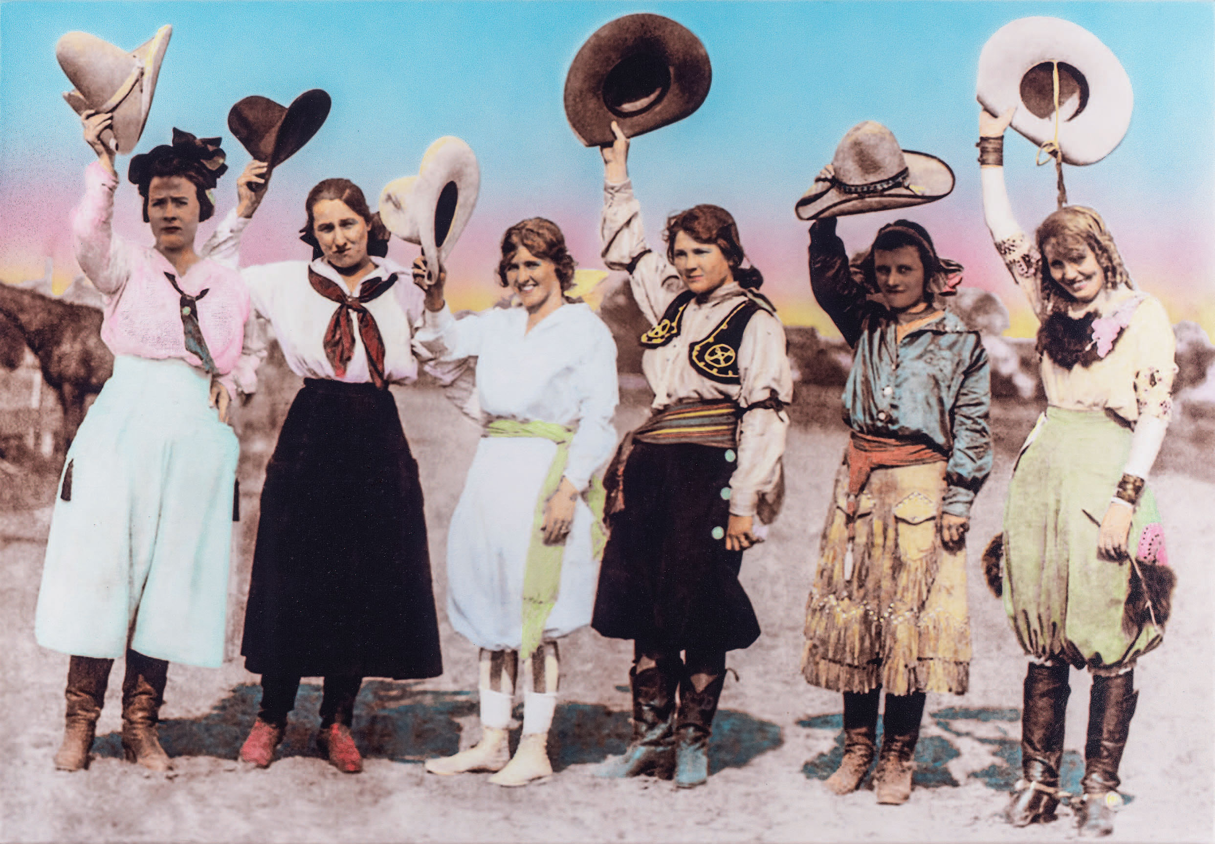 Cowgirls Salute. Photography: Courtesy 78704 Gallery and The Wittliff Collections, Albert B. Alkek Library, Texas State University, San Marcos