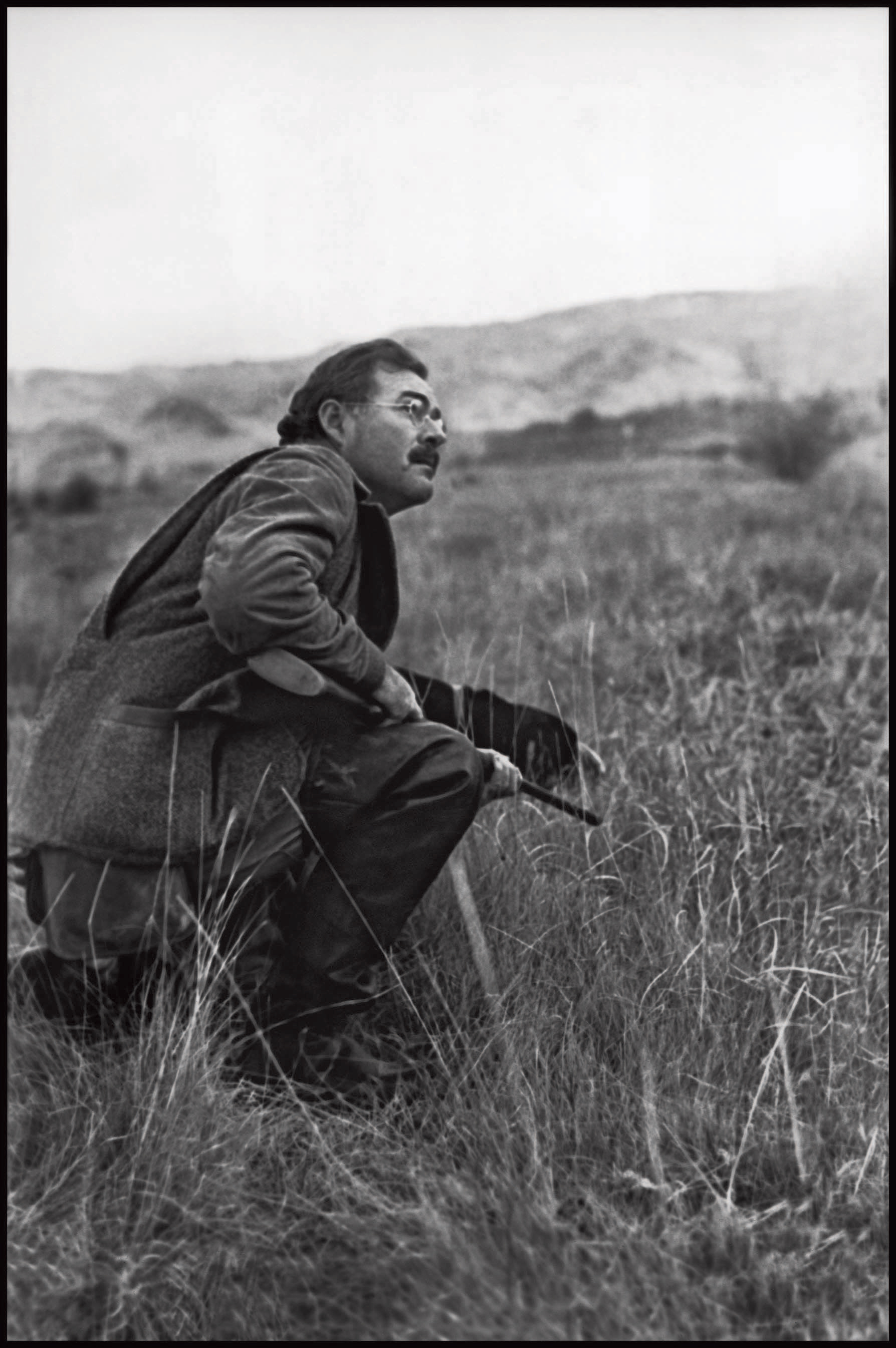 After spending his mornings writing, Hemingway enjoyed afternoons hunting ducks, elk, and pronghorns in the Pahsimeroi Valley. Photography: © Robert Capa/International Center of Photography/Magnum Photos