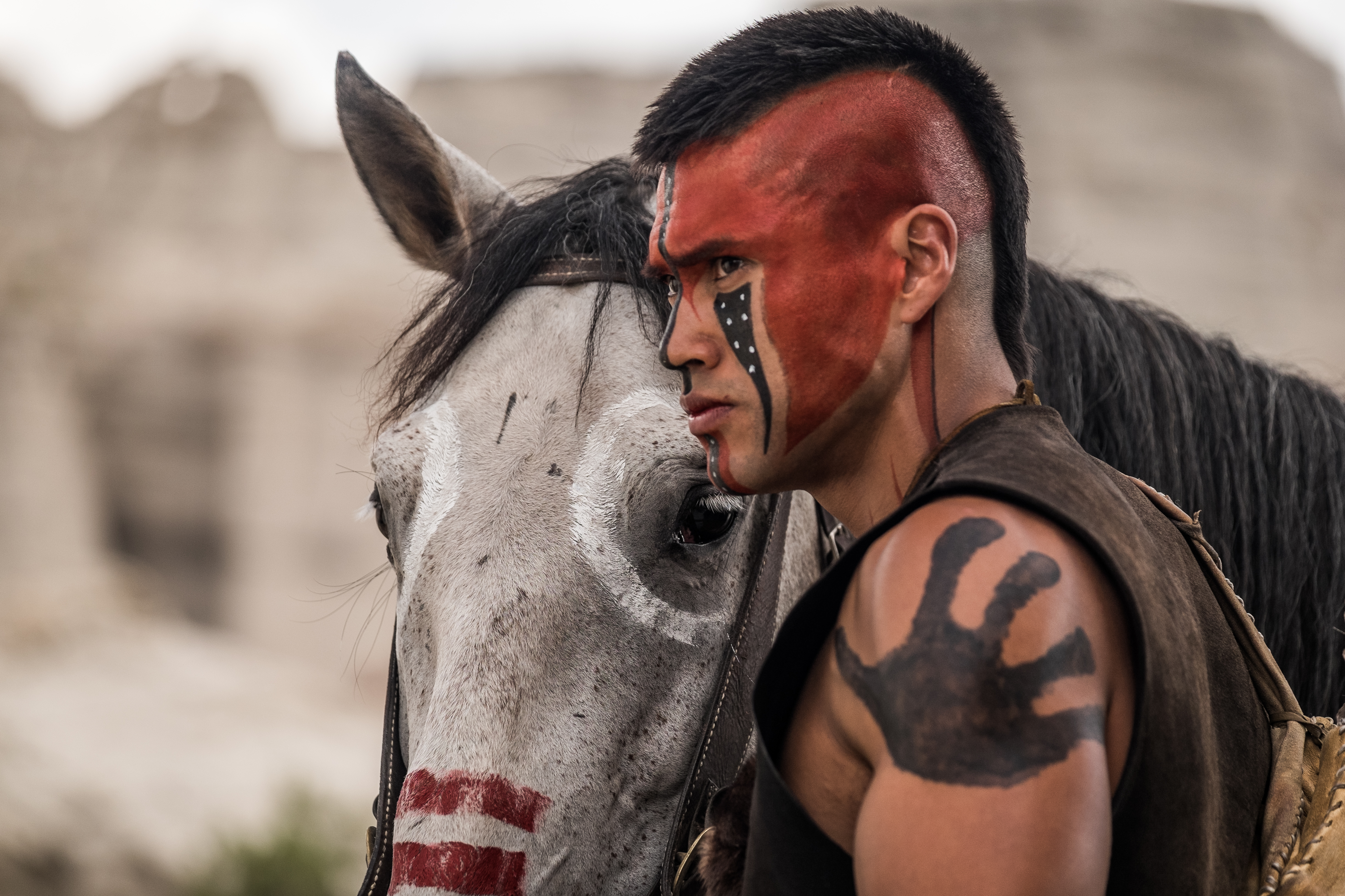 Martin Sensmeier stars in Metro-Goldwyn-Mayer Pictures and Columbia Pictures' 'The Magnificent Seven'. (Photography/courtesy Sony)