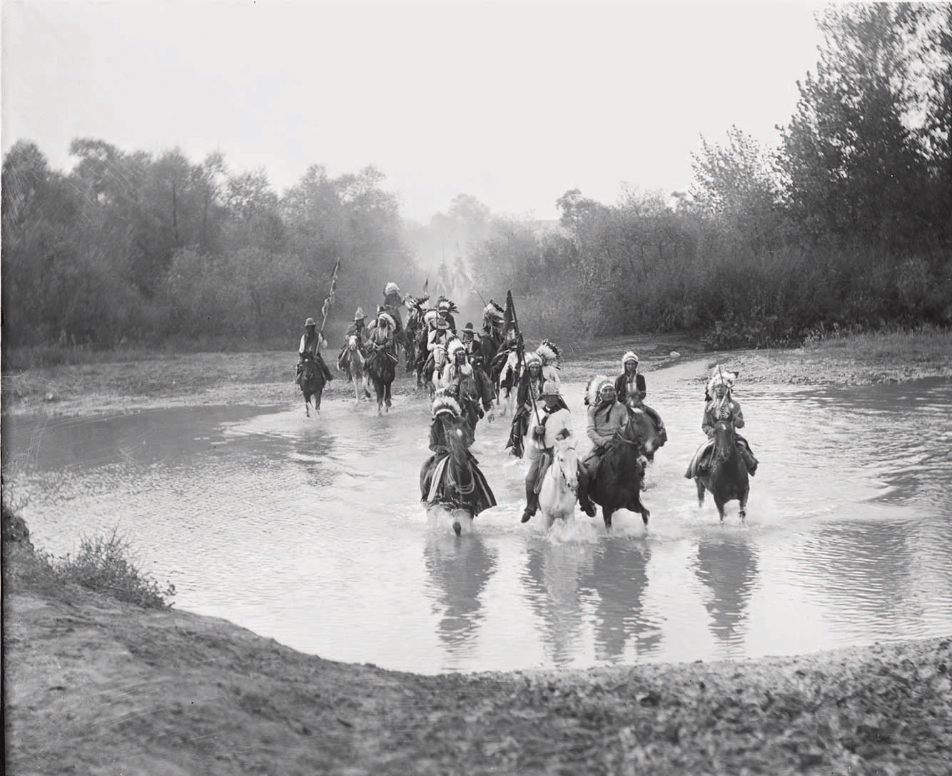 Warriors Crossing the River/Photography: Richard Throssel