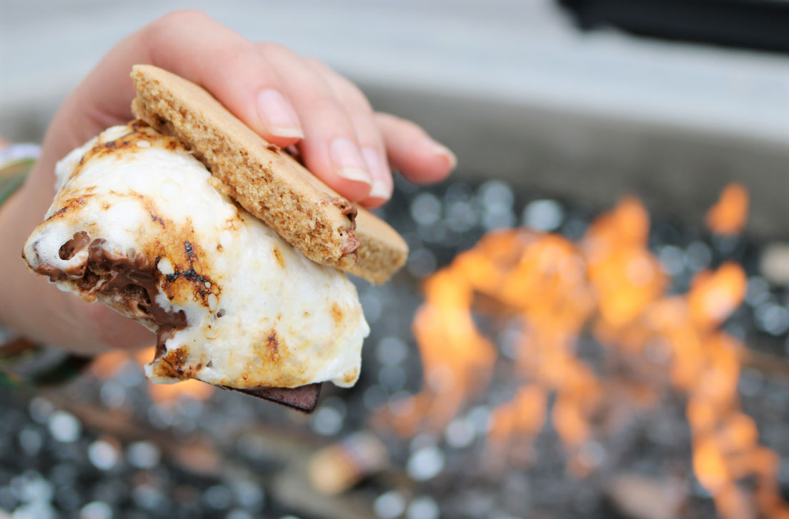 Image result for smores by campfire