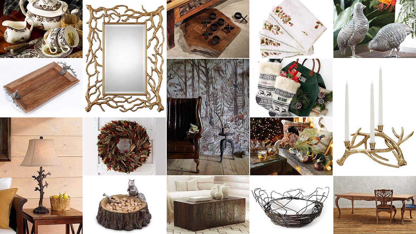 Bring It Home Woodlandthemed Home Décor C&I