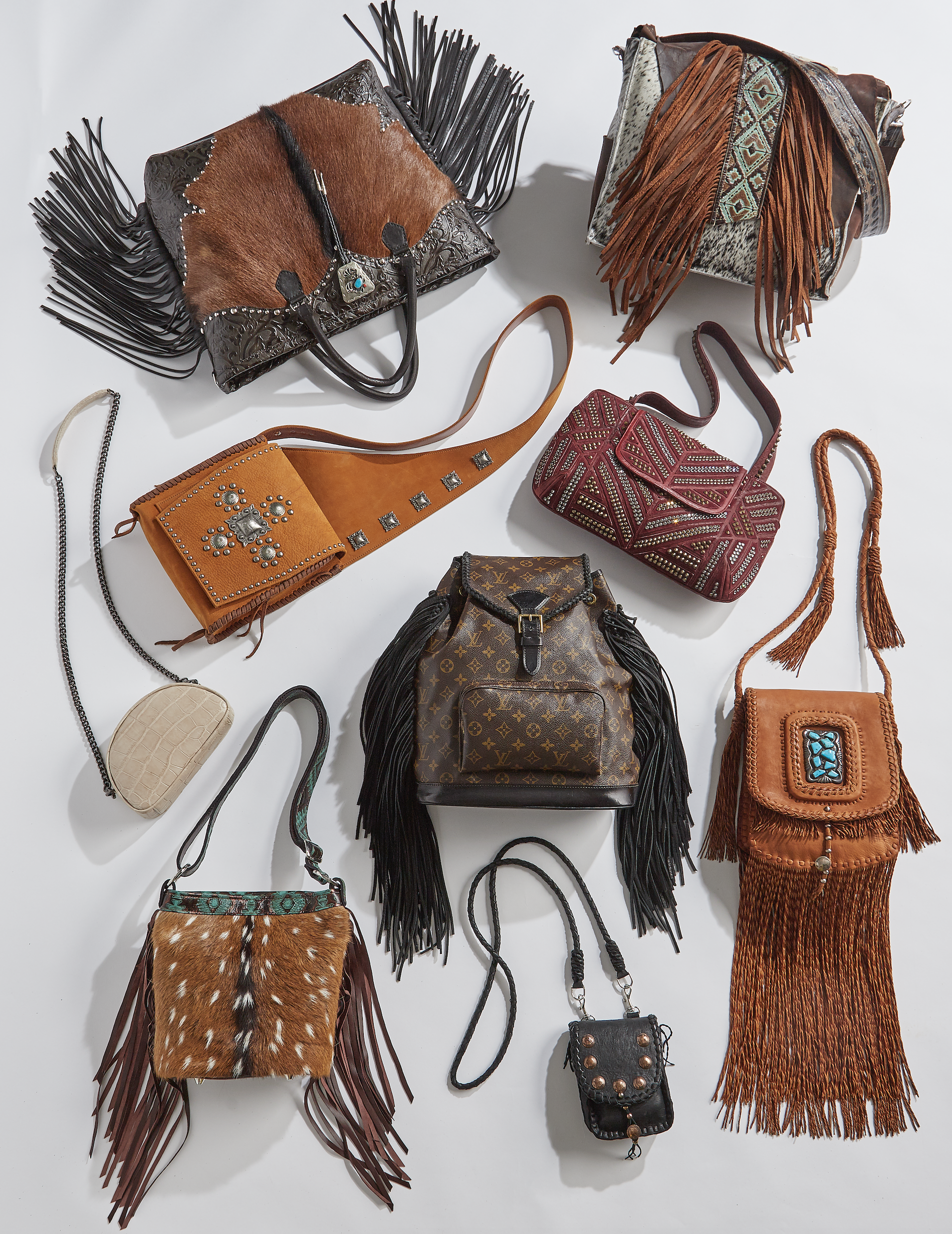 On The Horizon: Rustic Neutral Toned Handbags - Cowboys and