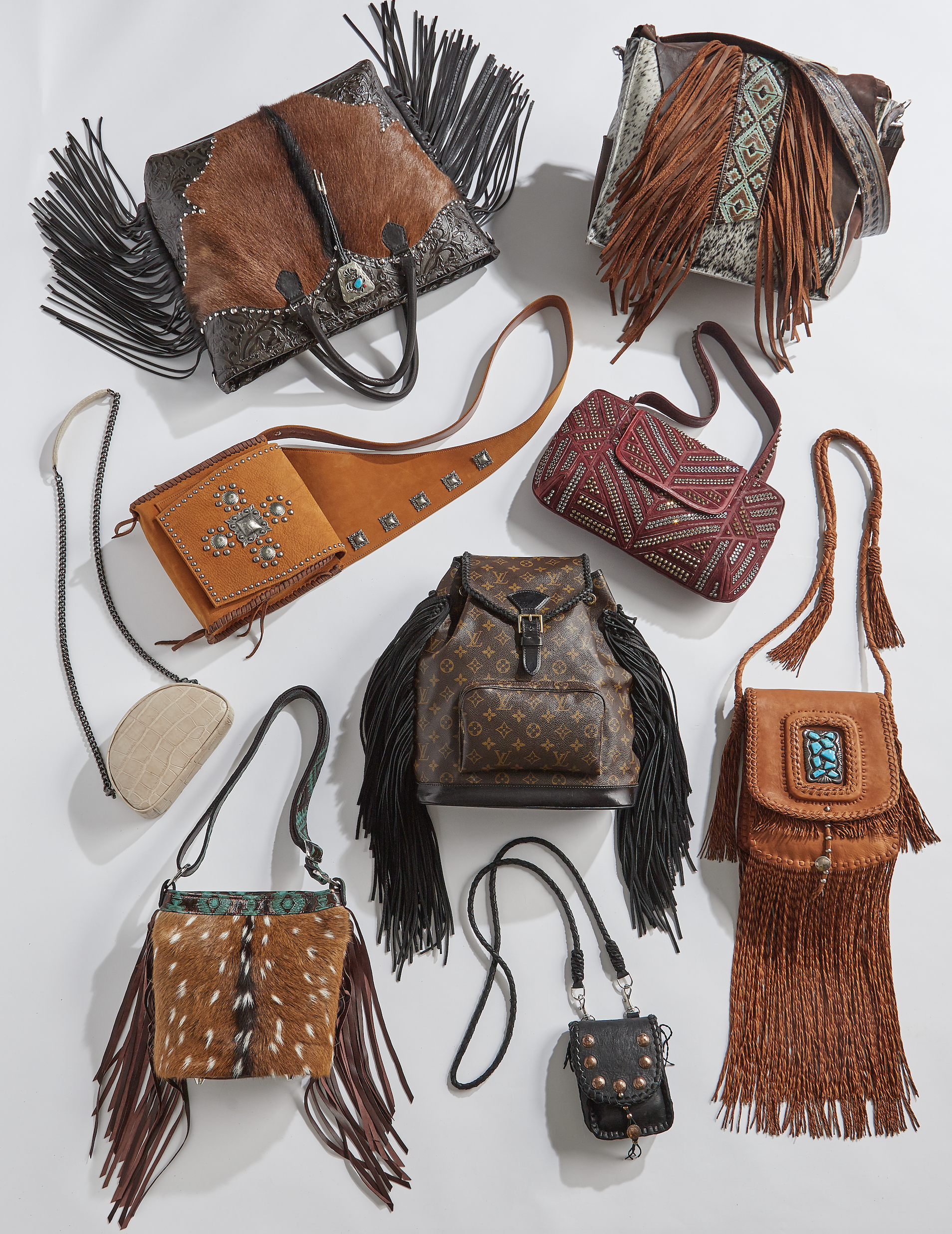 Fringed Boho by New Vintage Handbags