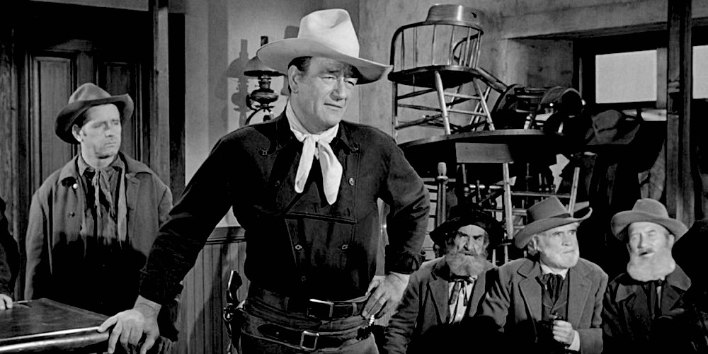 John Wayne in The Man Who Shot Liberty Valance