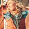 Mustard Bandana Print Wild Rag, Whipin Wild Rags