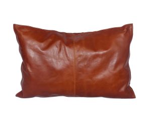 Buckskin Leather Lumber Pillow
