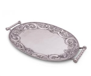 Western Leather Serving Tray