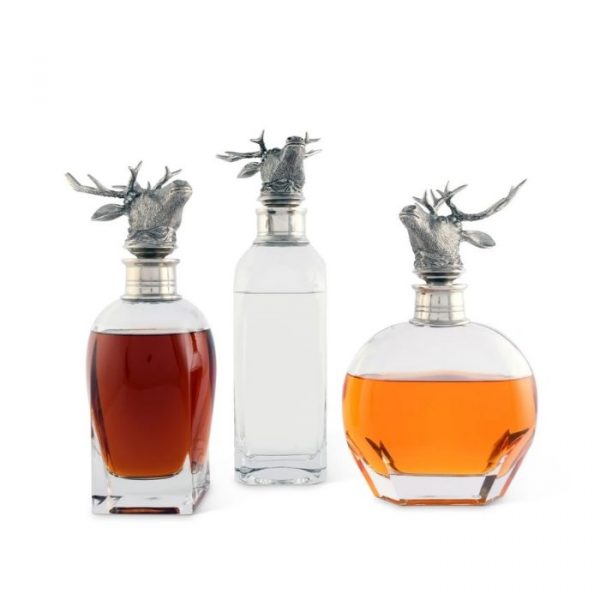 Elk Liquor Decanters