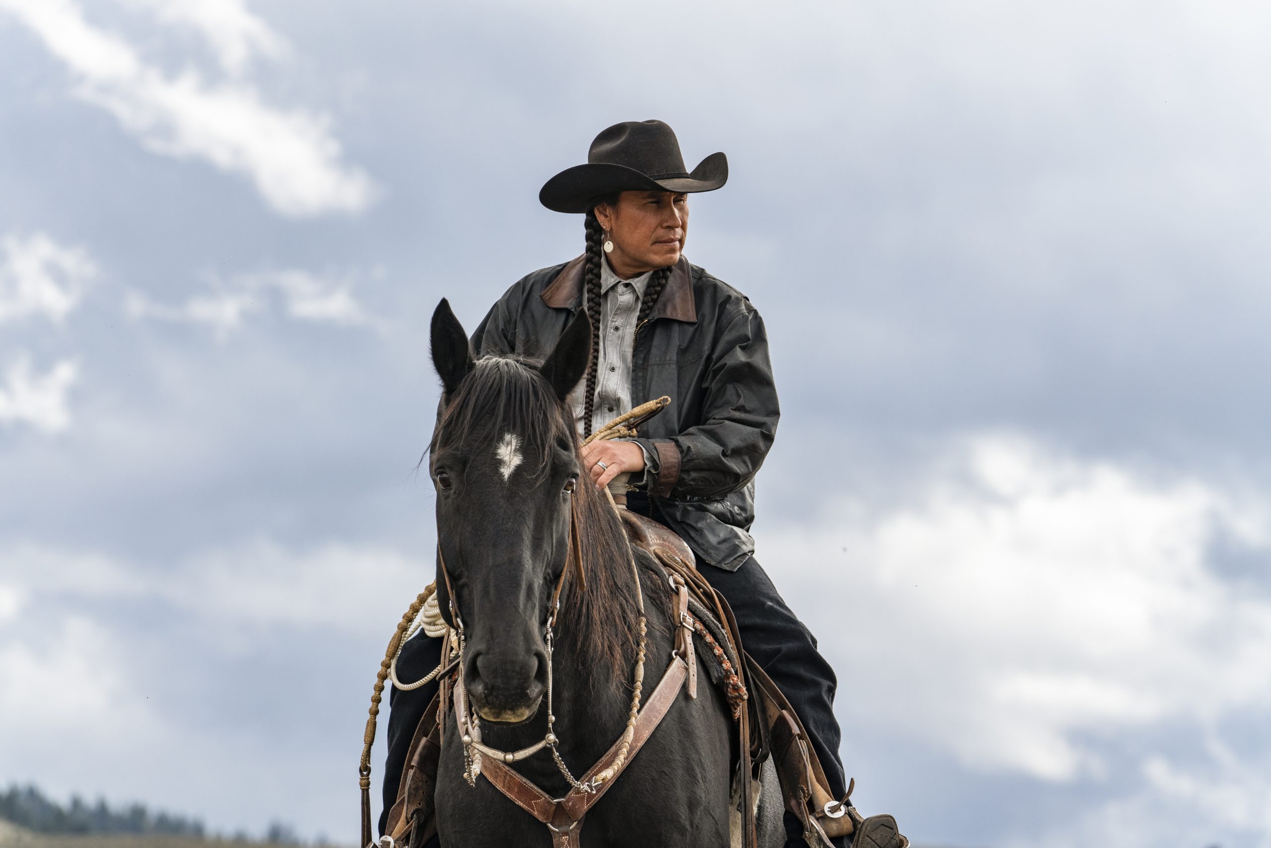 Mo Riding in Yellowstone