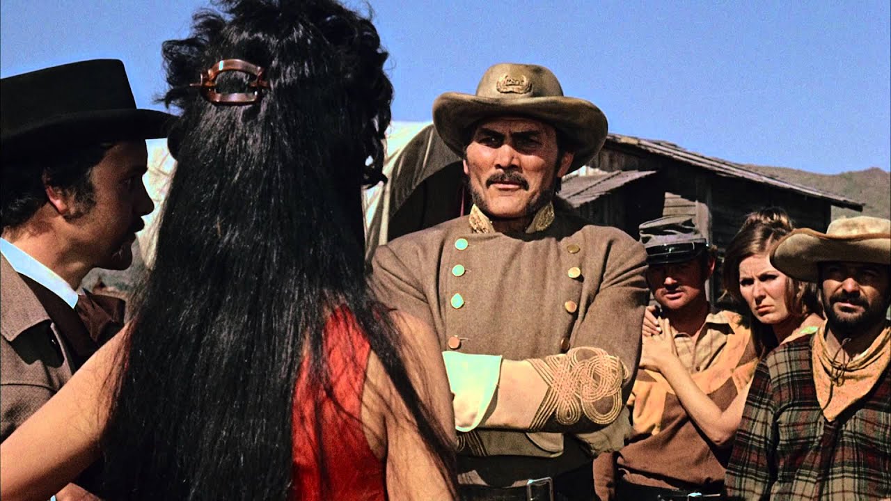 Jack Palance in "The Desperados"