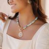 Buffalo Nickel Amazonite Necklace by Susan Shaw