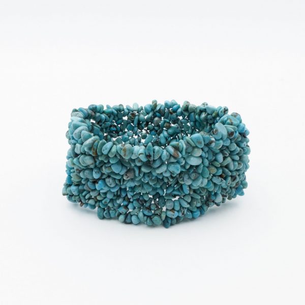 Turquoise Stretch Bracelet by Paige Wallace