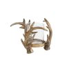 Antler Candleholder 8.25in