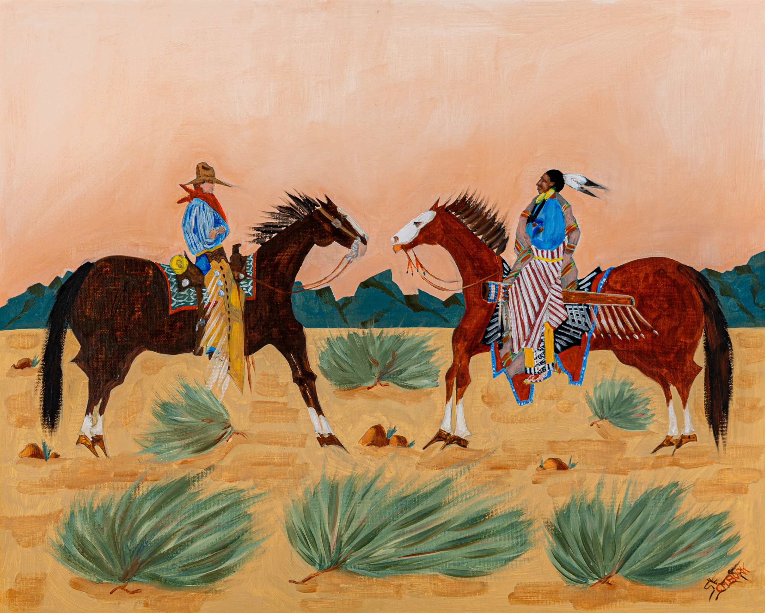 Western Voices print by Chloe Marie Burk