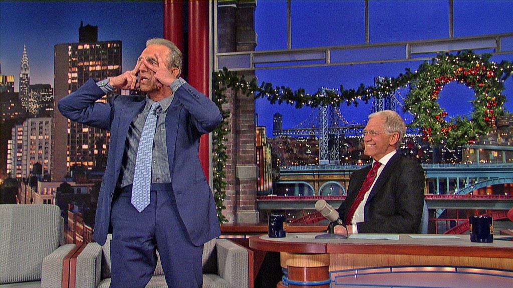 Jay Thomas and David Letterman