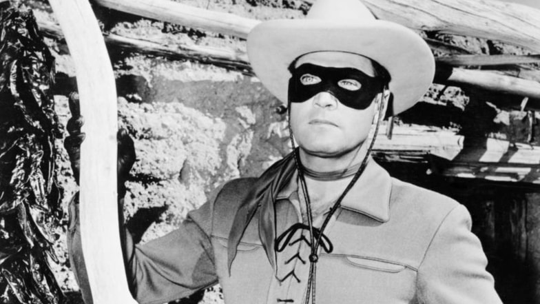 Clayton Moore as The Lone Ranger
