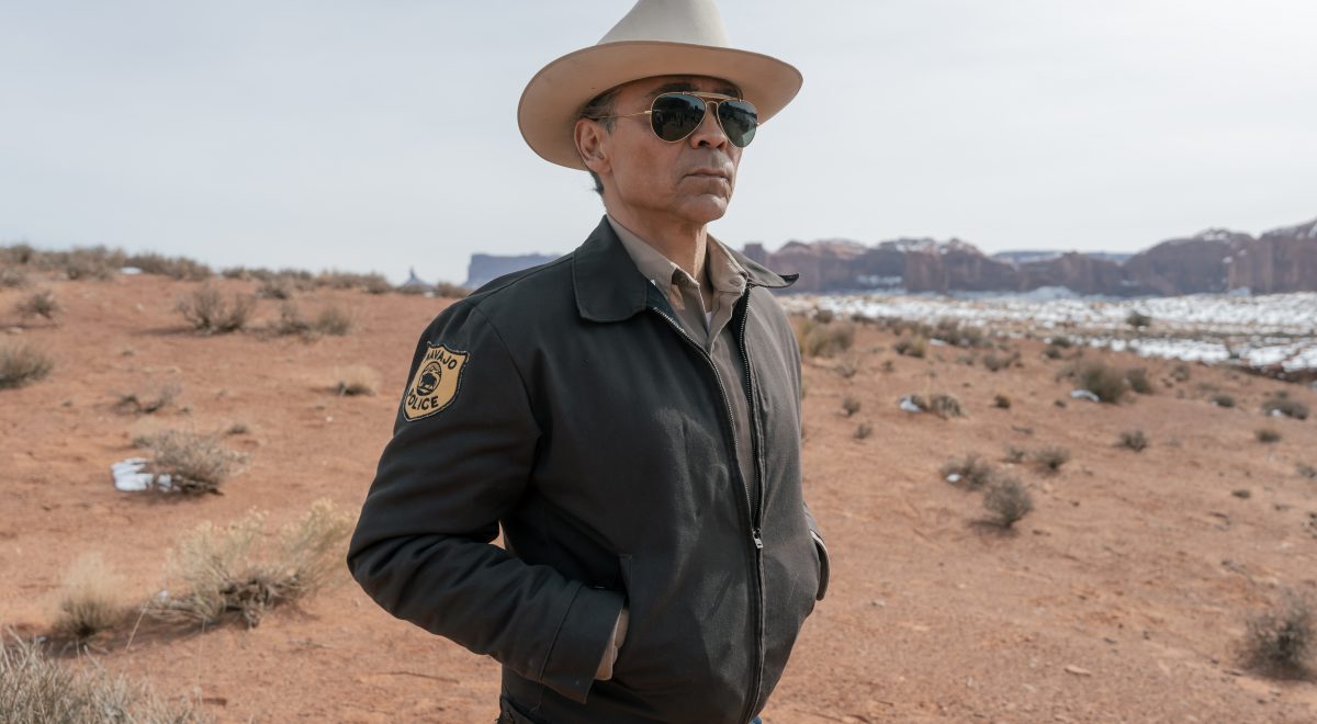 Zahn McClarnon in "Dark Winds"