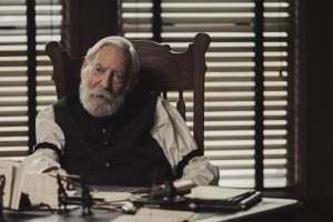 Donald Sutherland in "Lawmen: Bass Reeves"