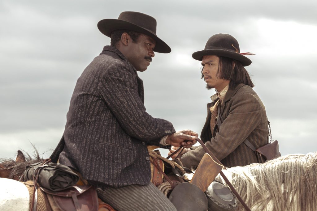 David Oyelowo and Forrest Goodluck in "Lawmen: Bass Reeves"