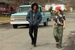 Bear (D’Pharaoh Woo-A-Tai) and Willie Jack (Paulina Alexis) in "Reservation Dogs"