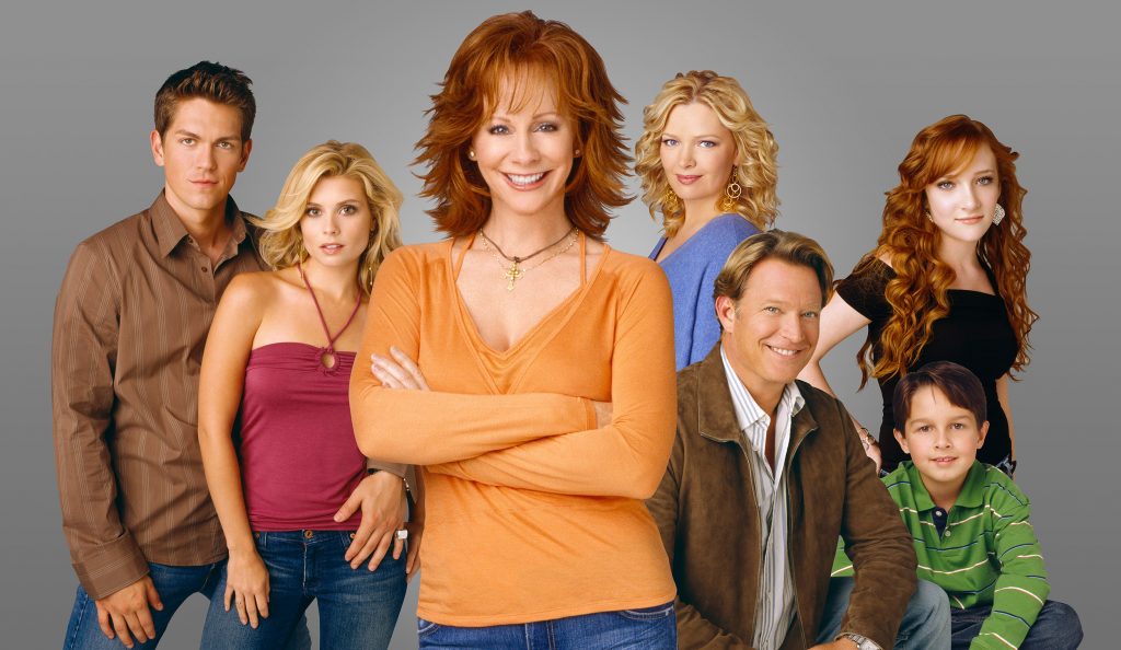 Cast of "Reba" sictom