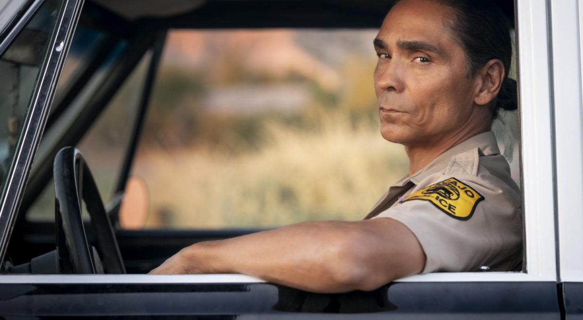 Zahn McClarnon in "Dark Winds"