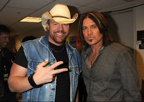 Toby Keith and Billy Ray Cyrus