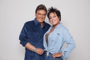 Kelly Lang and T.G. Sheppard