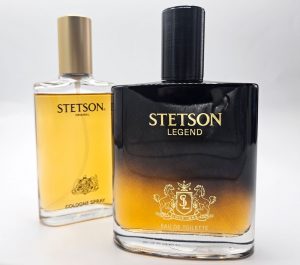 Stetson and Stetson Legend colognes. Stetson Legend released in 2023