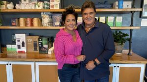 Kelly Lang and T.G. Sheppard