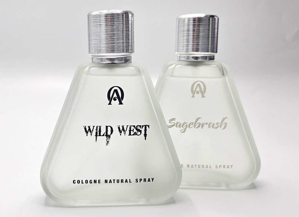 Annie Oakley natural fragrances, Wild West and Sagebrush