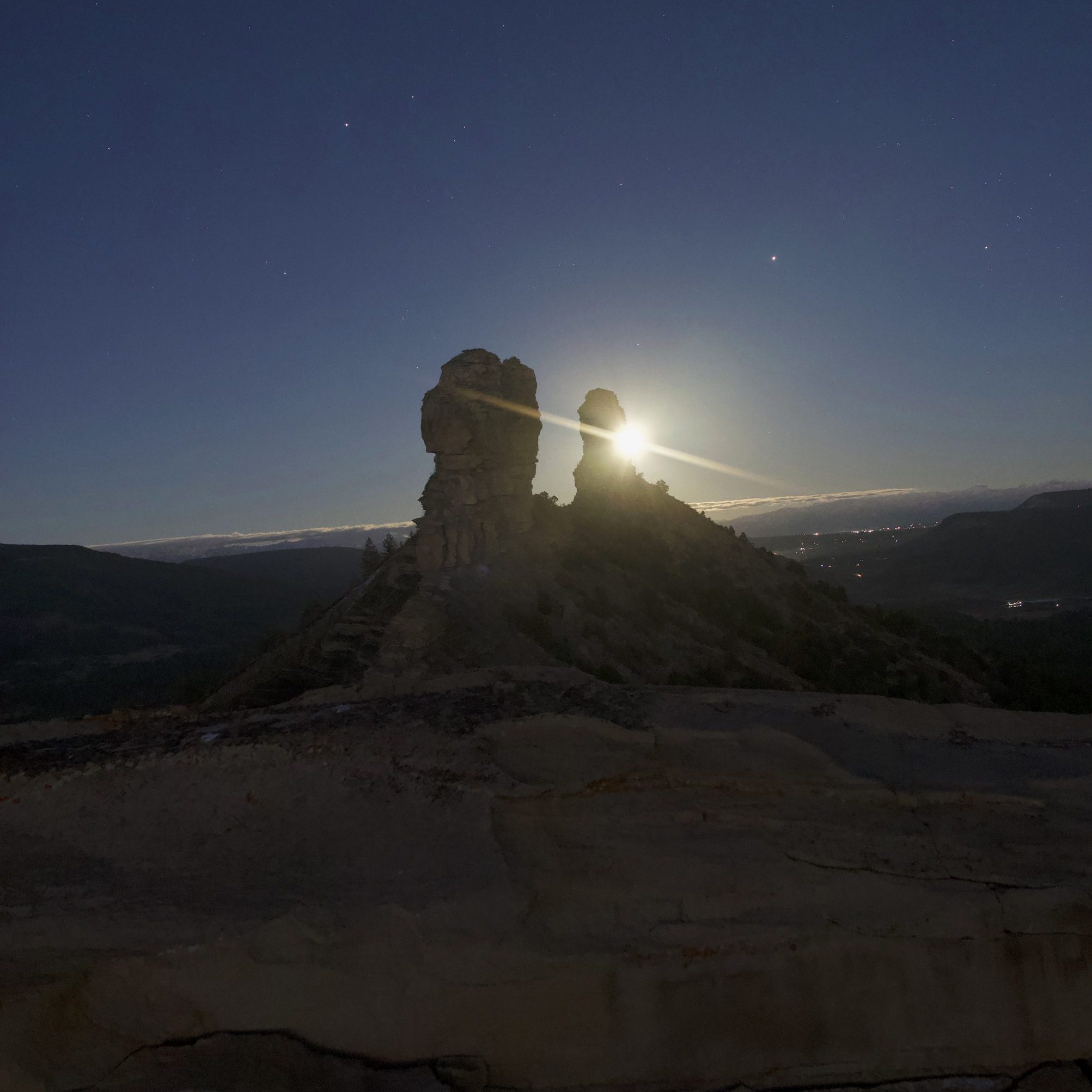 Witness Magic In The Skies With Chimney Rock’s Lunar Standstill