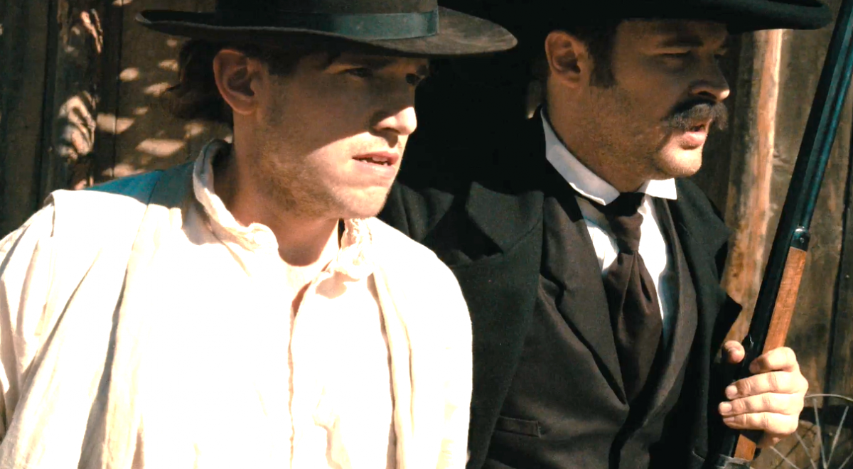 Scene from "Outlaws and Lawmen"
