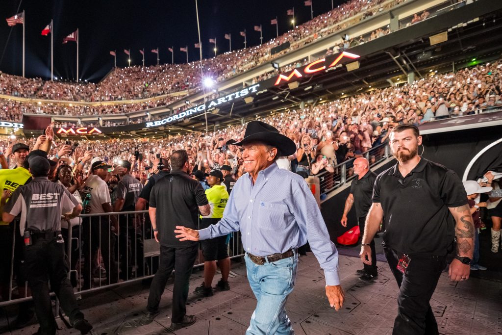 George Strait concert event in Texas 2025