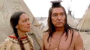 Tantoo Cardinal and Graham Greene in "Dances with Wolves"