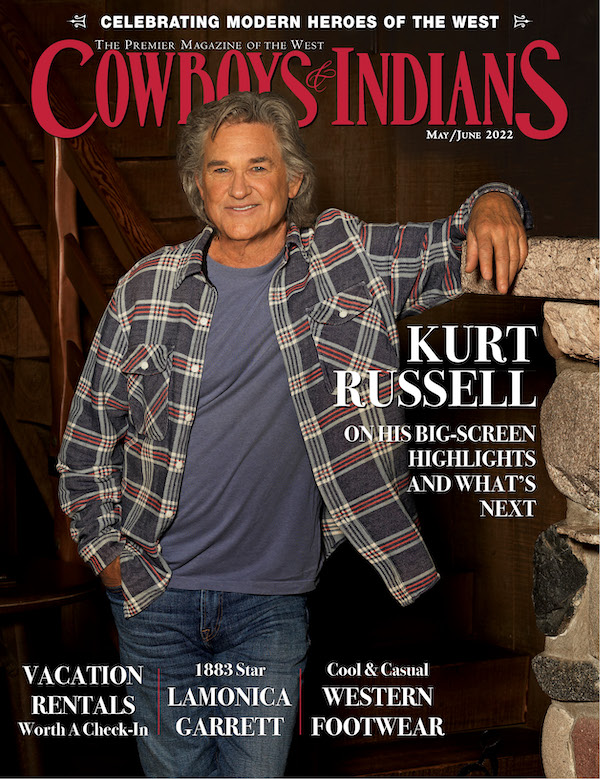 Kurt Russell 2022 cover of Cowboys & Indians