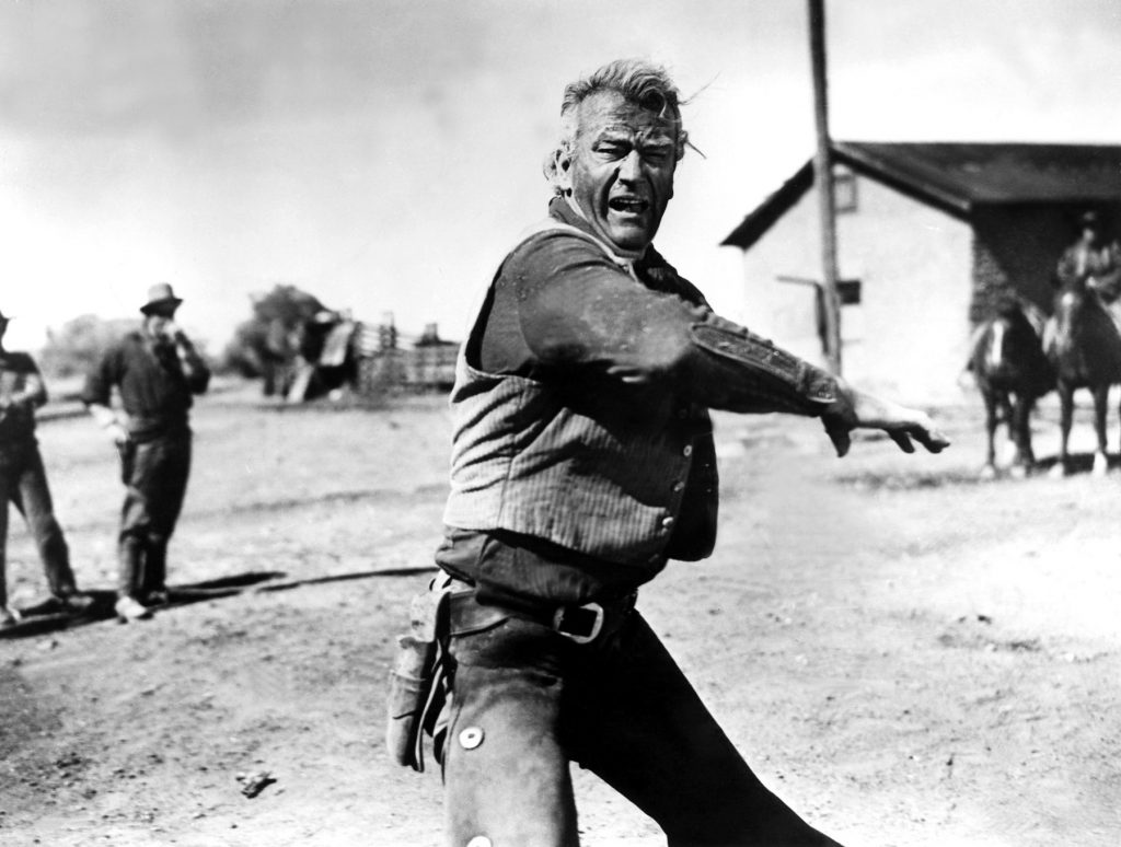 John Wayne in "Red River"