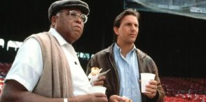 James Earl Jones and Kevin Costner in "Field of Dreams"