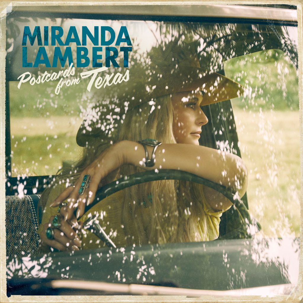 Miranda Lambert "Postcards from Texas" LP cover