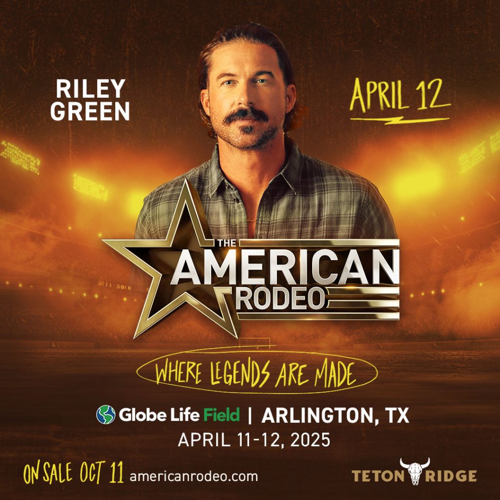 Bailey Zimmerman And Riley Green Head Up The 2025 American Rodeo Music Lineup