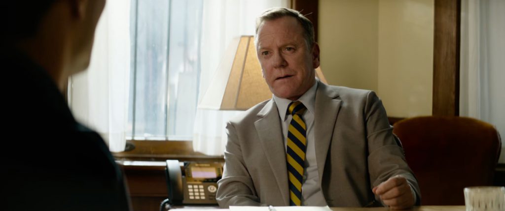 Kiefer Sutherland in "Juror #2."