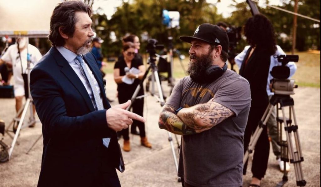 Lou Diamond Phillips and director Steven C. Miller’s