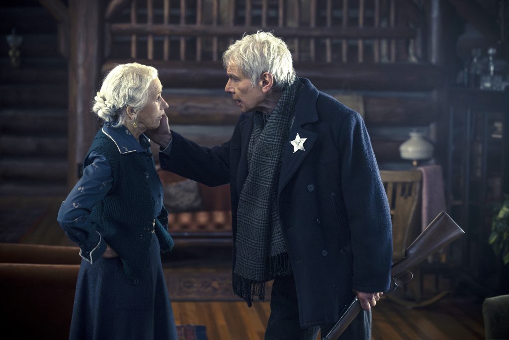 Helen Mirren and Harrison Ford in "1923"