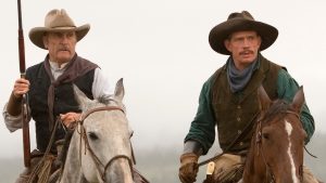 Robert Duvall and Thomas Haden Church in "Broken Trail"