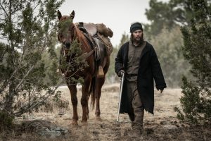 Taylor Kitsch as Isaac in "American Primeval"