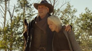 Harrson Ford and Helen Mirren in "1923"