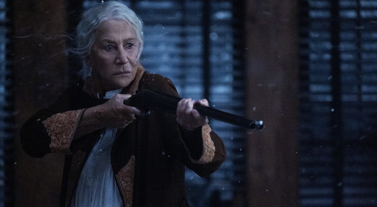 Helen Mirren as Cara in season 2, episode 2 of "1923"