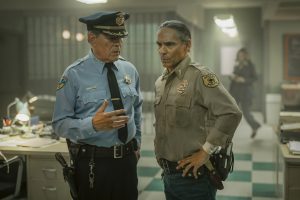 Zahn McClarnon and A Martinez in "Dark Winds"